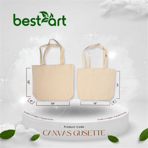 Horizontal Canvas Bag Katsa Bag Tote Bag Lazada PH