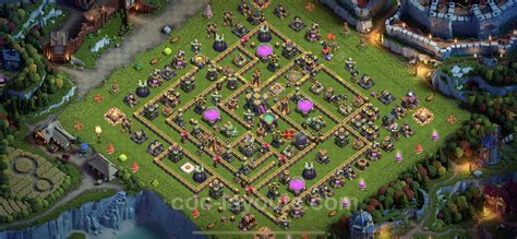 Trophy Defense Base Th With Link Clash Of Clans Town Hall