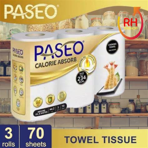 Jual Paseo Elegant Kitchen Towel Tissue Dapur Roll Ply Tisu Dapur