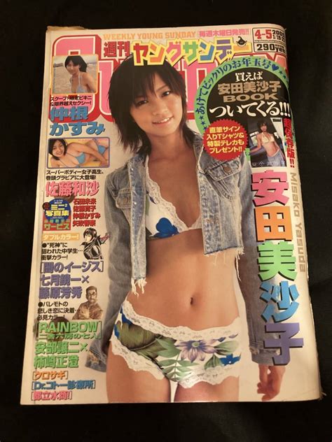 【傷や汚れあり】【304】週刊ヤングサンデー No4 5 2005119 22 安田美沙子仲根かすみ佐藤和沙の落札情報詳細 ヤフオク落札価格検索 オークフリー