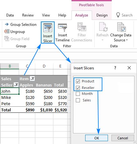 How To Insert Slicer In Excel - catzine