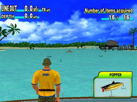 Screenshot Of Sega Marine Fishing Dreamcast 2000 Mobygames