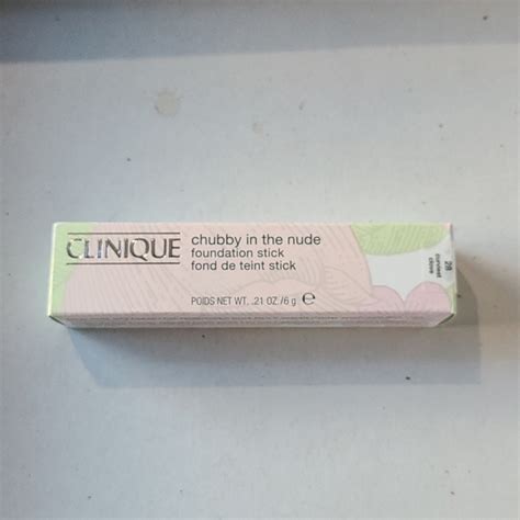 Makeup Clinique Chubby In The Nude Foundation Stick Curviest Clove