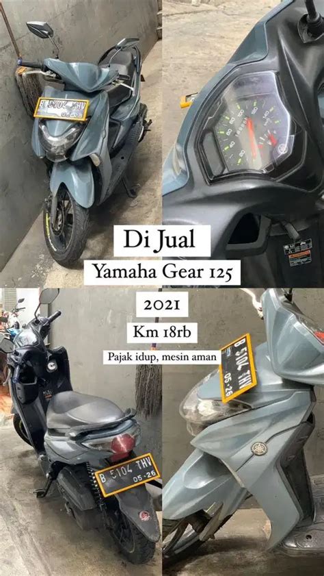 JUAL CEPAT YAMAHA GEAR 125 Motor Bekas 914768363