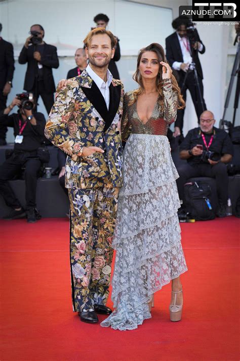 Irene Forti Sexy Seen Showcasing Her Hot Cleavage At The Venice International Film Festival In