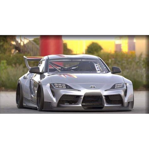 Toyota Supra Widebody Kit Pandem Full Wide Body Kit Frp No