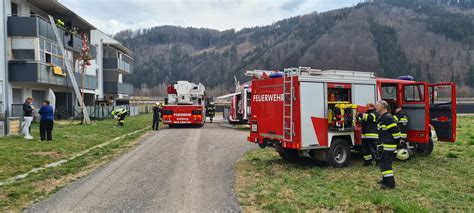 B Zimmerbrand Deutschfeistritz Freiwillige Feuerwehr