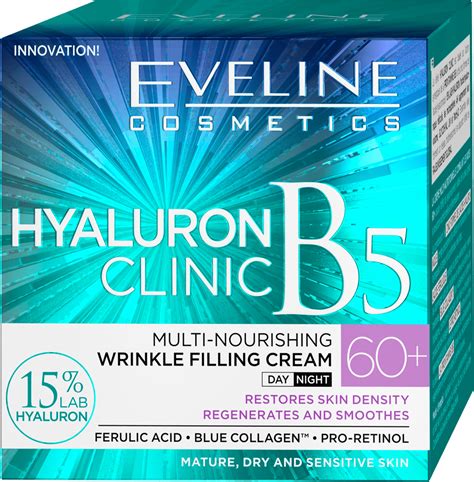 Eveline Cosmetics Hyaluron Clinic B Krema Za Dan I No Ml