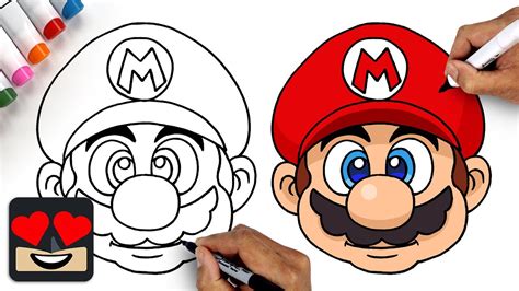 How To Draw Mario Step By Step Easy