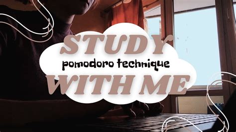 STUDY WITH ME Pomodoro Technique 2 Hours Lofi Music YouTube