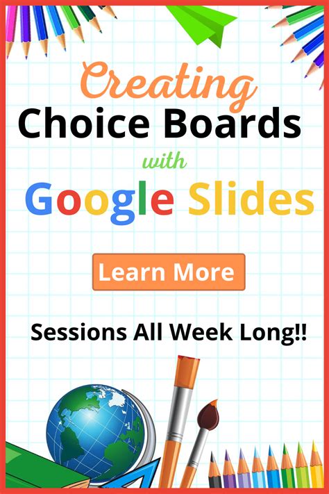 Choice Board Template Google Slides - Printable Calendars AT A GLANCE