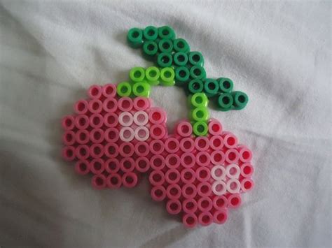 Cherries Perler Bead By PerlerHime On DeviantART Hamma Beads Ideas