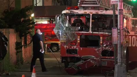 Fire truck slams into children's clothing store in Gravesend, Brooklyn ...