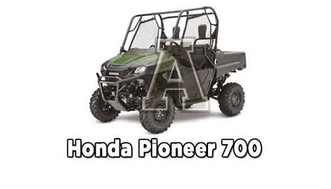 Honda Pioneer 700 Specs Price Top Speed Review