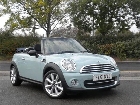 Ice Blue Convertible Mini Cooper 6-speed: this is my car and I love her ...