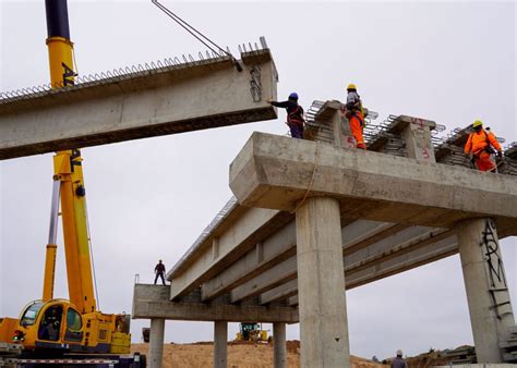 Finaliz El Montaje De Vigas En Dos Nuevos Puentes De La Autopista