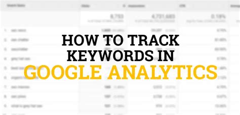 How To See Keywords In Google Analytics Track Check Rankings