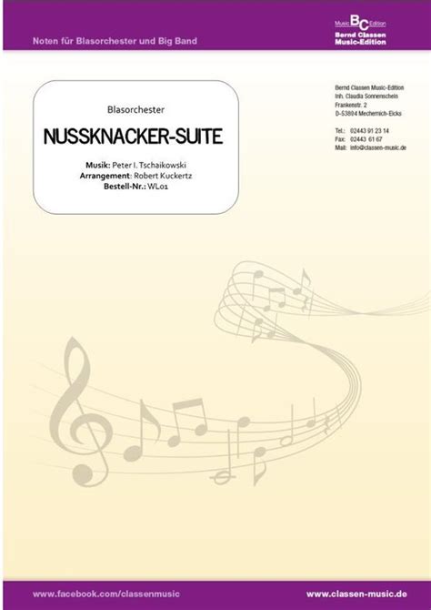 Nu Knacker Suite Noten F R Blasorchester Bei Classen Music