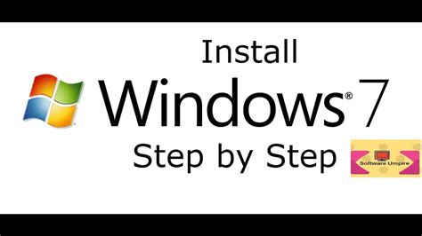 Windows Installation Step By Step Youtube