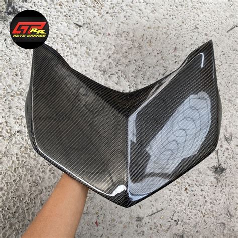 Front Tie Cover Carbon Kevlar Yamaha New Xmax 250 Connected Shopee