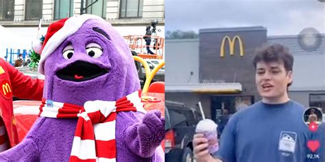 Mcdonalds Break Silence On The Grimace Shake Tiktok Trend Indy100