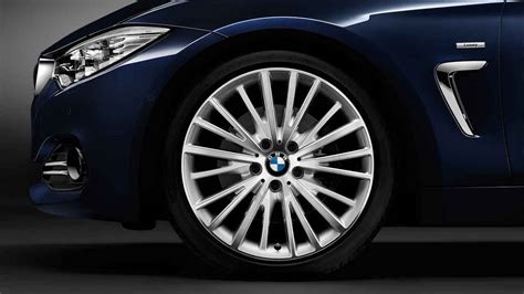 19 BMW Light Alloy Wheel Multi Spoke Style 399 Bicolor Reflex Silver