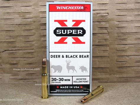 200 Round Case 30 30 Win 150 Grain Hollow Point Winchester Super X