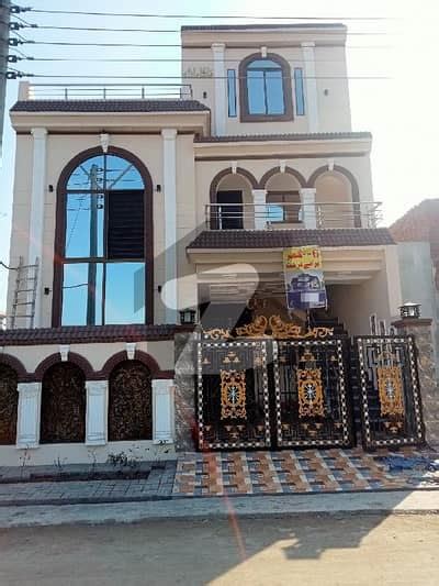 Marla Brand New Luxury House For Sale Al Rehman Garden Phase Al