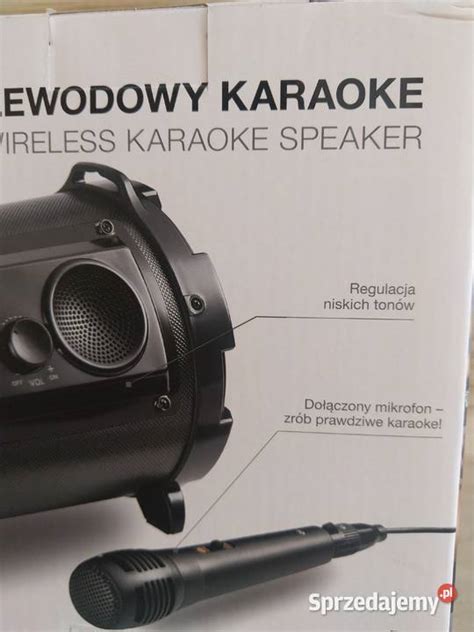 NAJTANIEJ Głośnik Bezprzewodowy Karaoke z Mikrofonem Radio U Zabrze