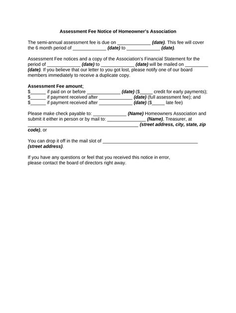 Hoa Forms And Templates Prntbl Concejomunicipaldechinu Gov Co