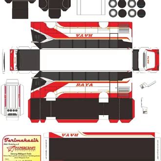 Jual Produk Pola Papercraft Bus Raya Termurah Dan Terlengkap Oktober