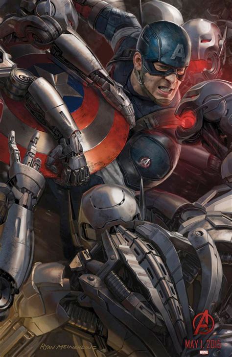 Full Avengers Age Of Ultron Concept Art Poster Revealed Comic Con 2014