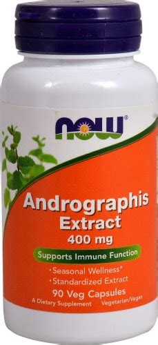 Now Foods Andrographis Extract Veg Capsules 400mg 90 Ct Ralphs