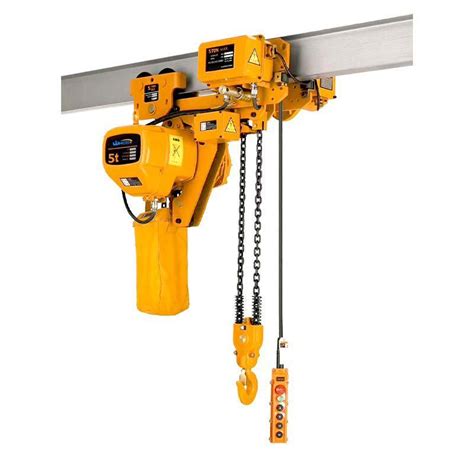 Ce Hoisting Machinery Building Construction Trolley Fixed Low Headroom