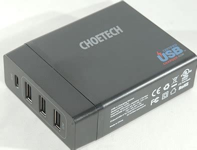 Test Review Of Choetech Usb C Desktop Charger W Pd C U Usb Power