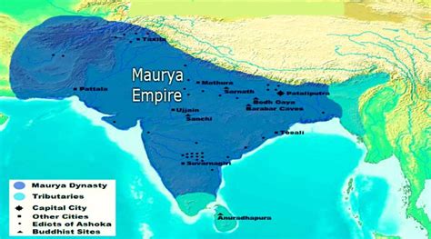 Chandragupta Maurya Empire Map