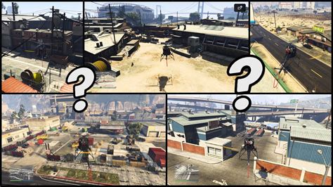 Salvage Yard Tour All Locations Gta Online The Chop Shop Youtube