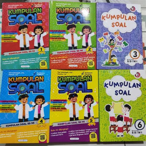 Kumpulan Soal Sd Mi Kurikulum Merdeka Kelas 1 2 3 4 5 6 Full Color