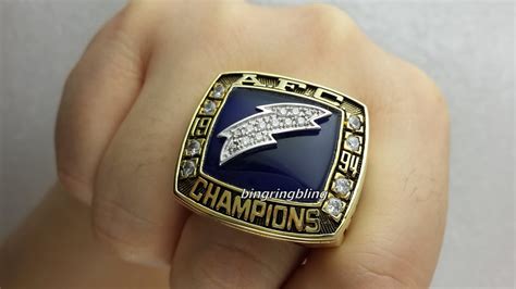 San Diego Chargers 1994 Afc Replica Championship Ringscustom Sports