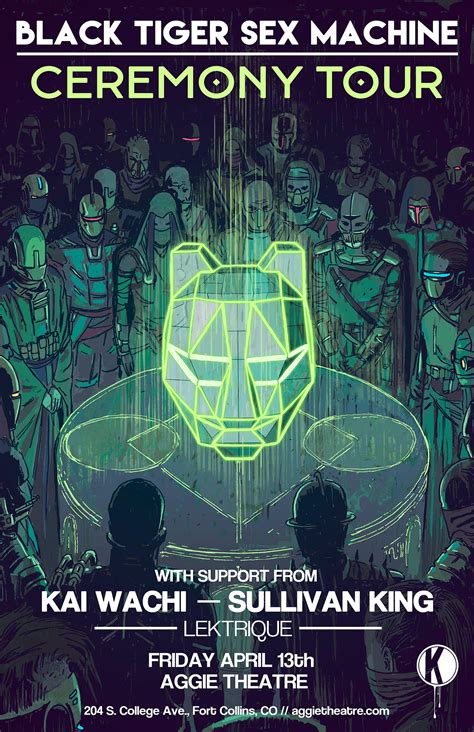 Black Tiger Sex Machine Ceremony On Behance