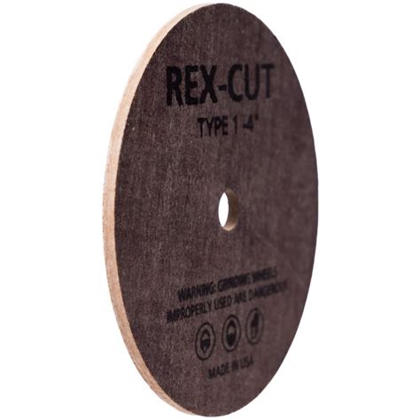 Rex Cut Abrasives Deburring Wheel Dia Face Width Hole