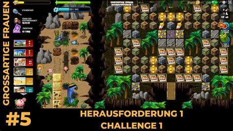 Herausforderung 1 Challenge 1 Grossartige Frauen DIGGYS ADVENTURE