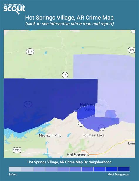 Hot Springs Crime Map