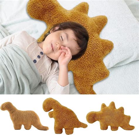 Dino Nugget Pillow Realistic Dino Chicken Nugget Pillow Plush Funny