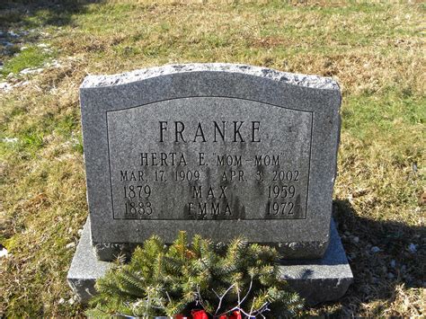 Herta E Franke Pfeiffer 1909 2002 Find A Grave Memorial