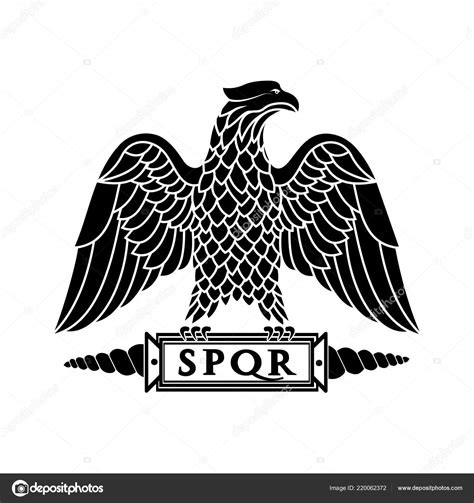 Logo Roman Eagle Stock Vector Image By ©matc 220062372