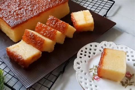 Kue Singkong Kukus Karamel