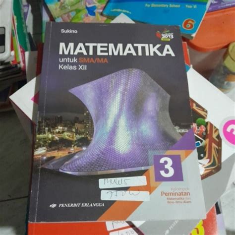 Jual Matematika Peminatan Sukino Kelas Sma K Revisi