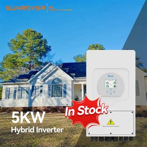 Deye Low Voltage 8kw Hybrid Inverter Solar Inverter 8kw Single Phase