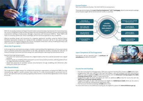 Digitalisation Of Business Process Workflow Spreads SIMTech Page